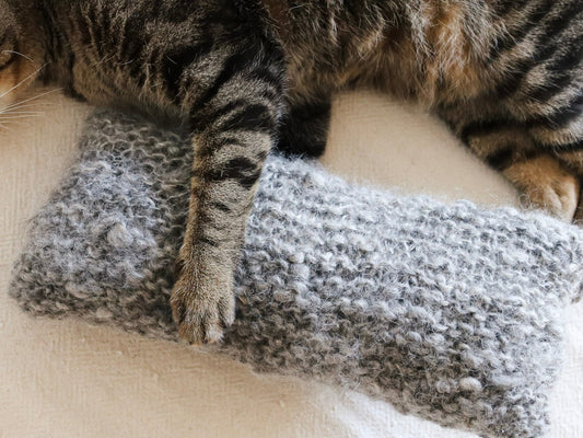 紡いだ糸で、猫への贈りもの