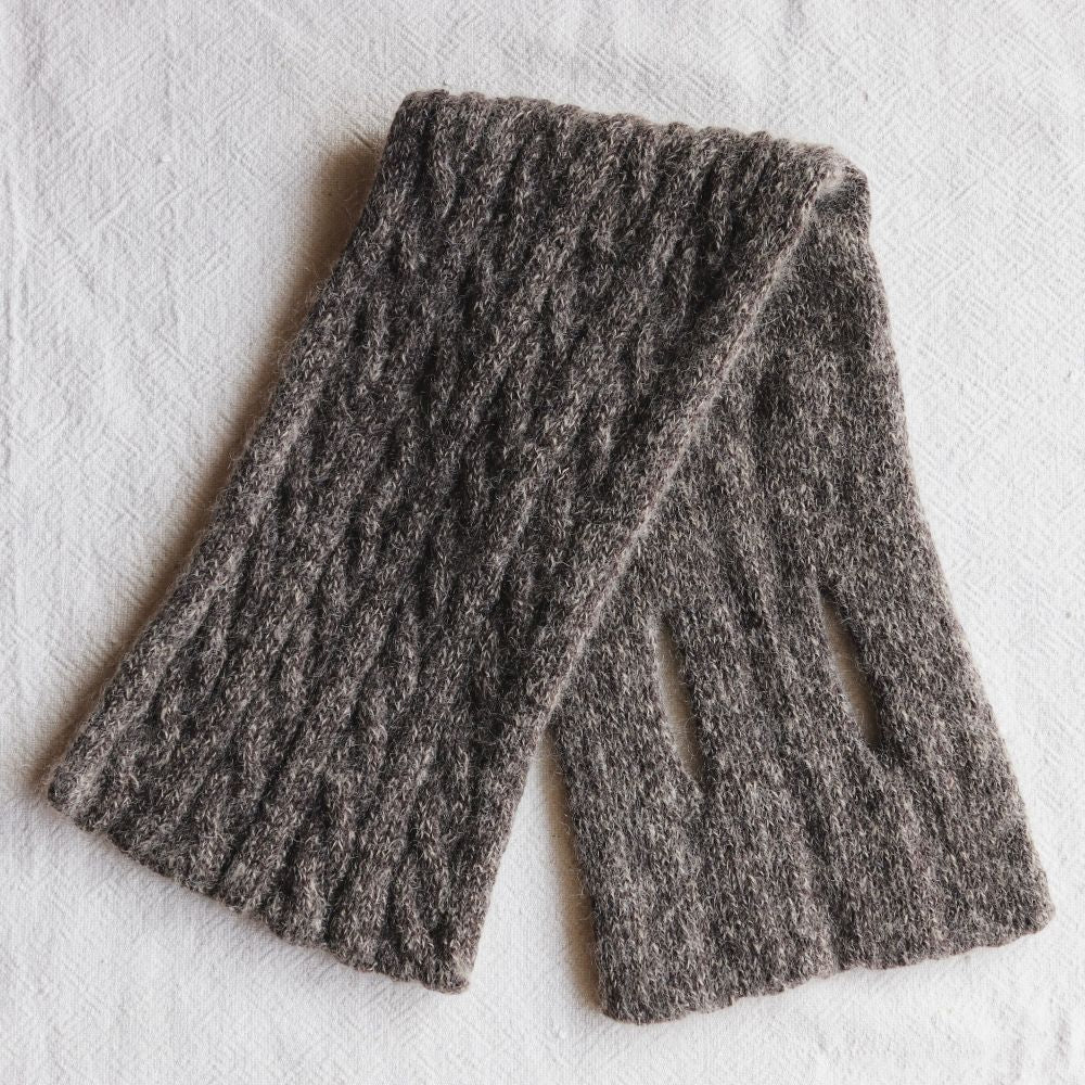 Double Cable Scarf KIT