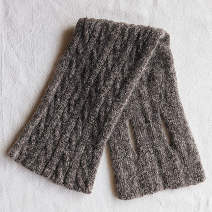 Double Cable Scarf KIT