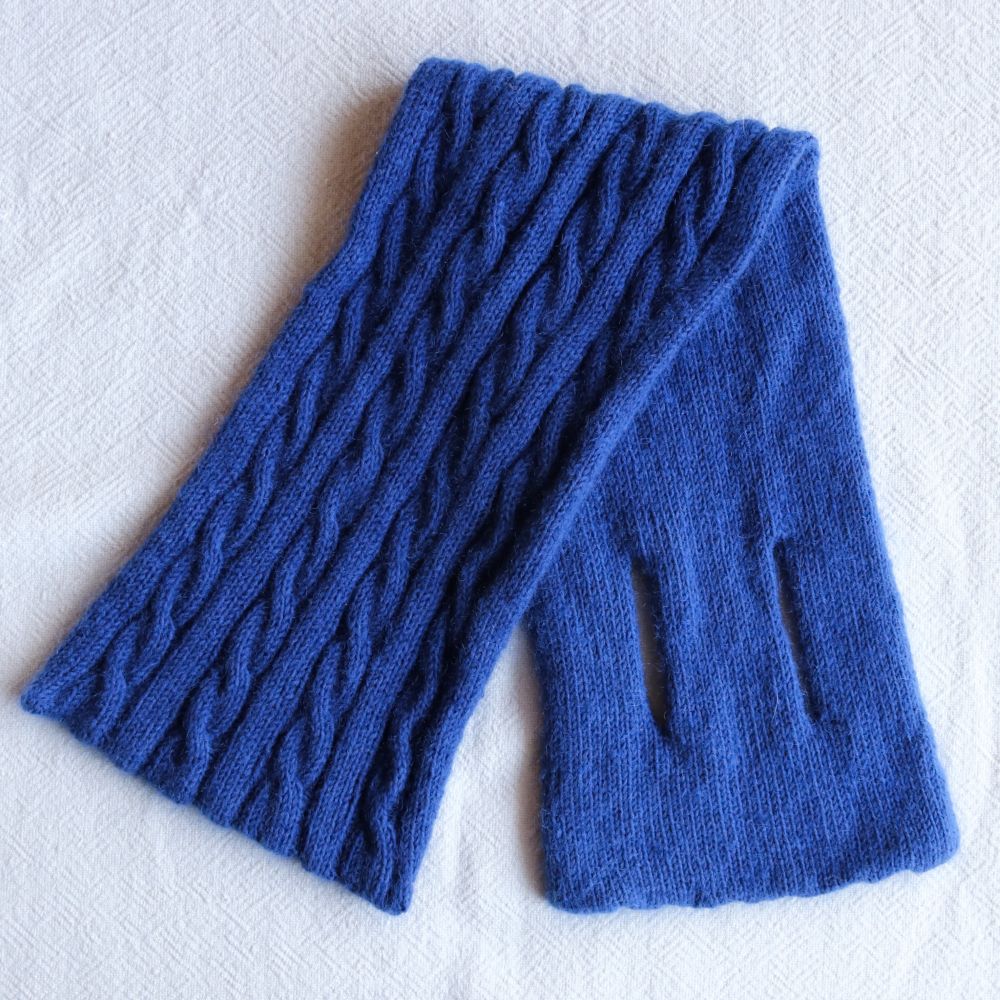 Double Cable Scarf KIT