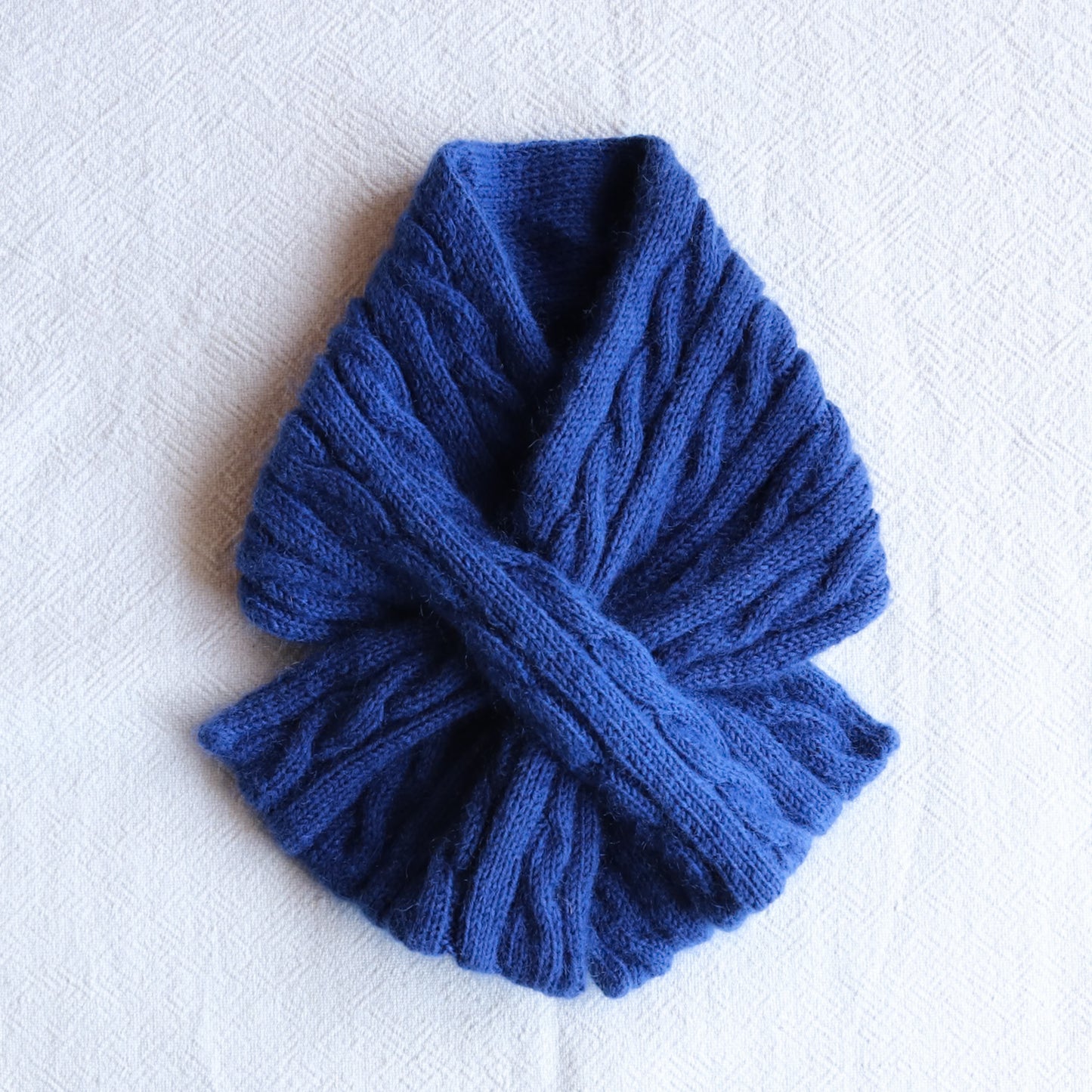 Double Cable Scarf KIT