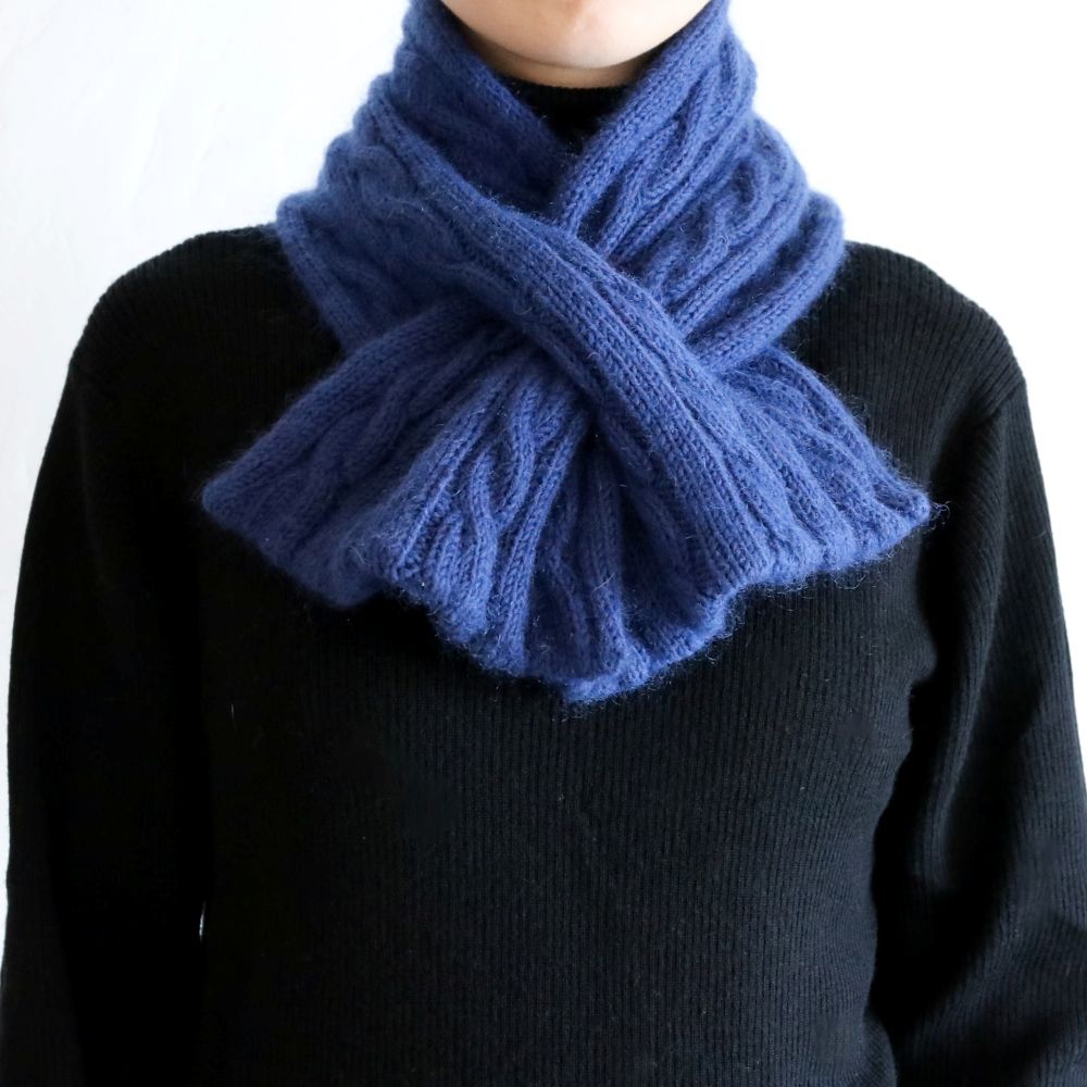 Double Cable Scarf KIT