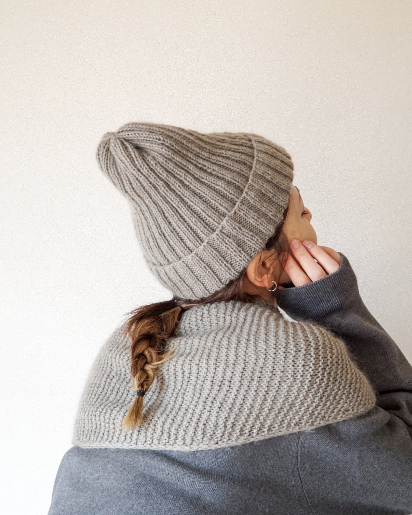 One Skein Rib Beanie KIT